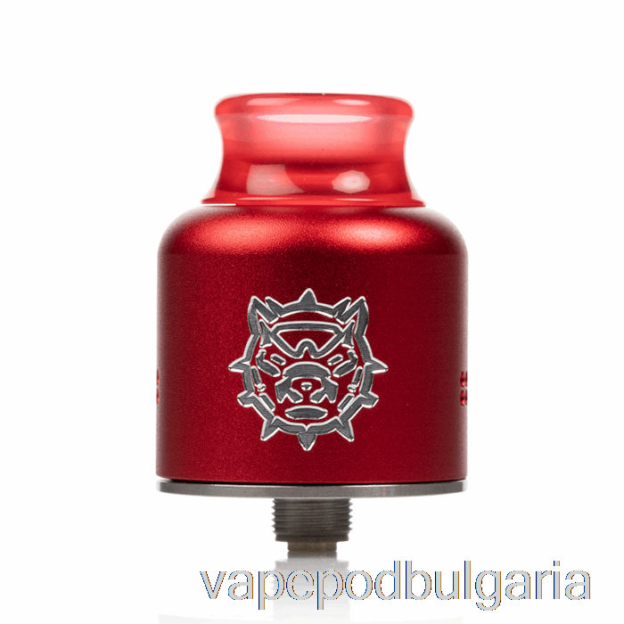 Vape Bulgaria Damn Vape Mongrel 25mm Bf Rda Red